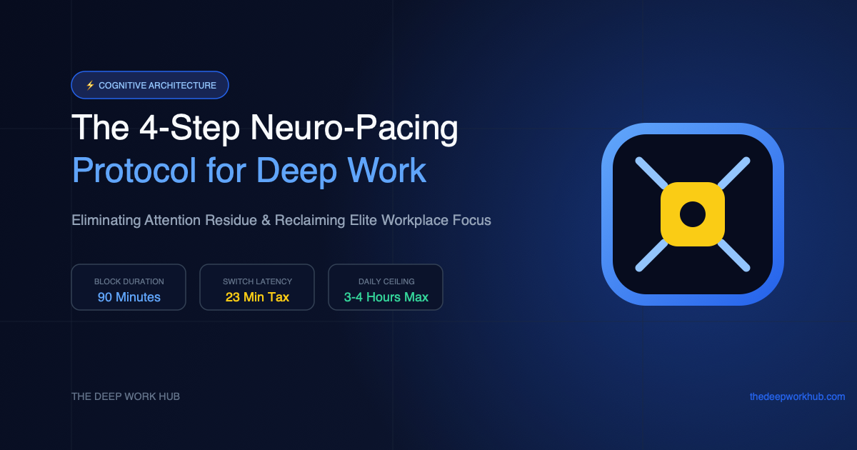 Why You Can’t Focus at Work Anymore (And How to Fix It Without Burning Out)